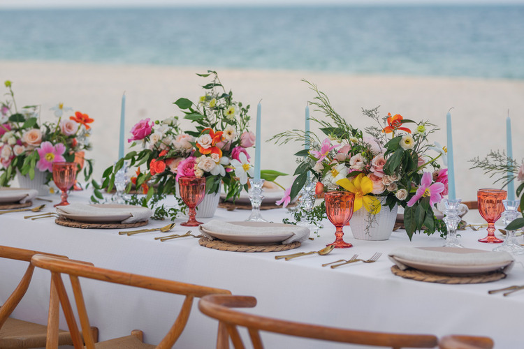 Cancun Beach Wedding Decoration