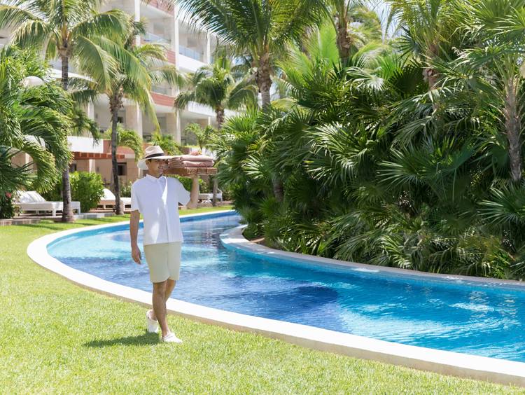 Jardines del Resort en Cancún