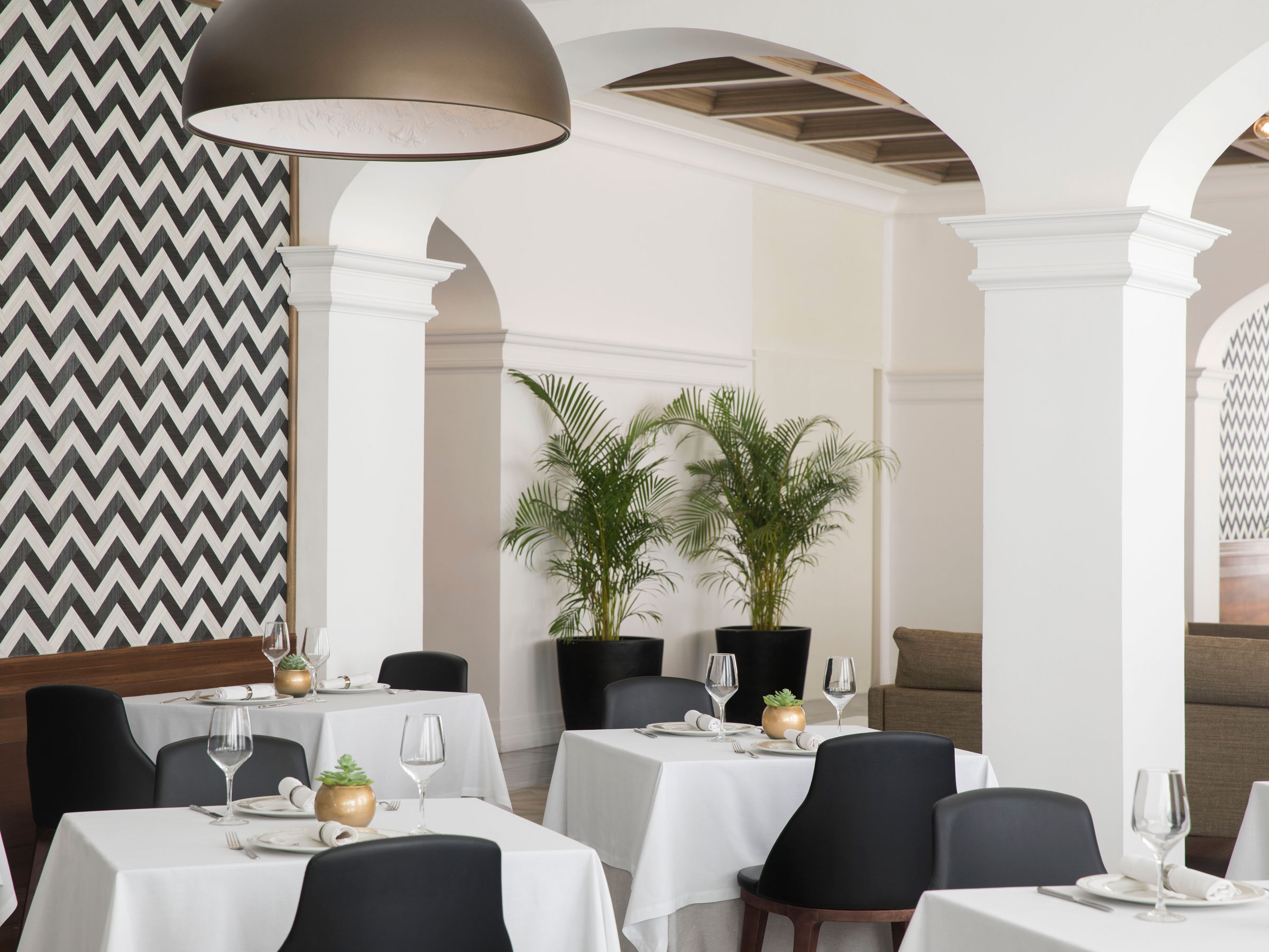 Restaurant réservé aux membres Club en centre de villégiature à Cancun