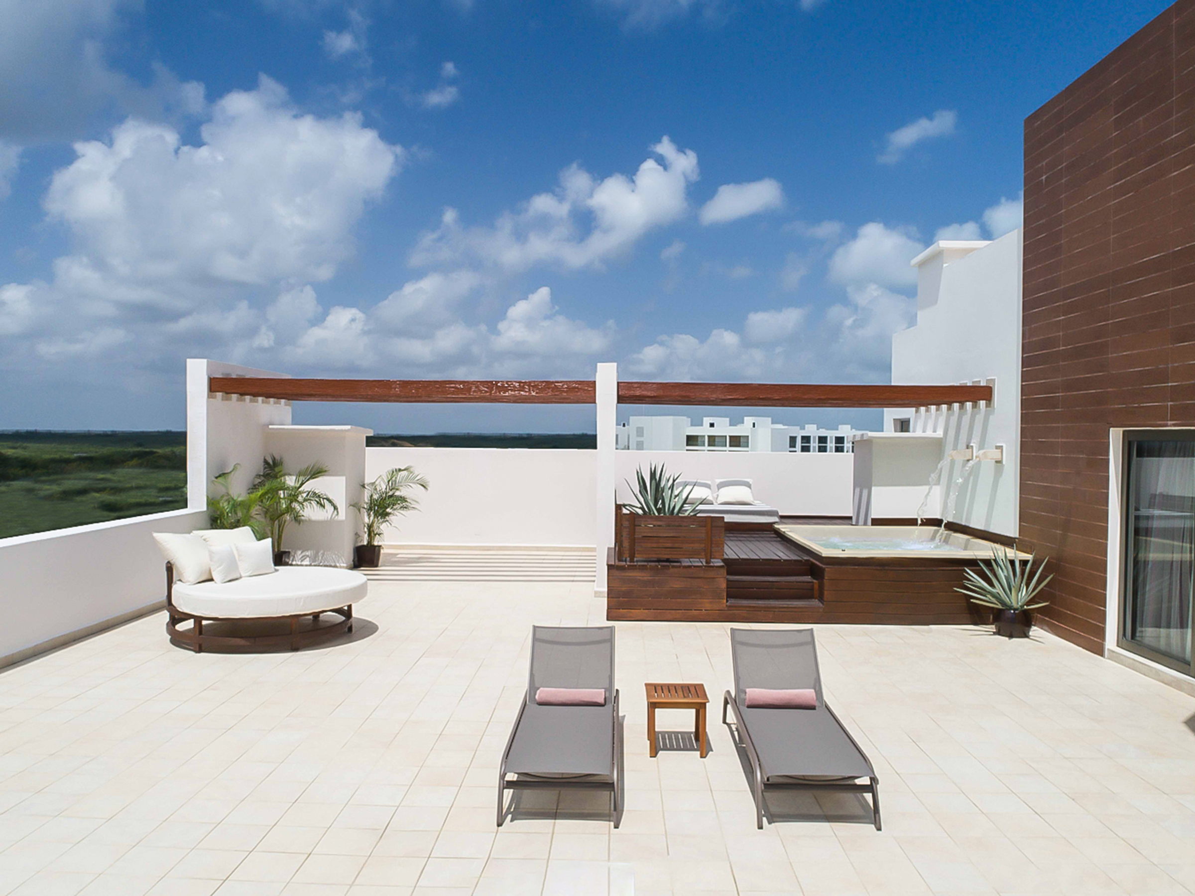 Terrace Suite With Plunge Pool Suites Excellence Playa Mujeres
