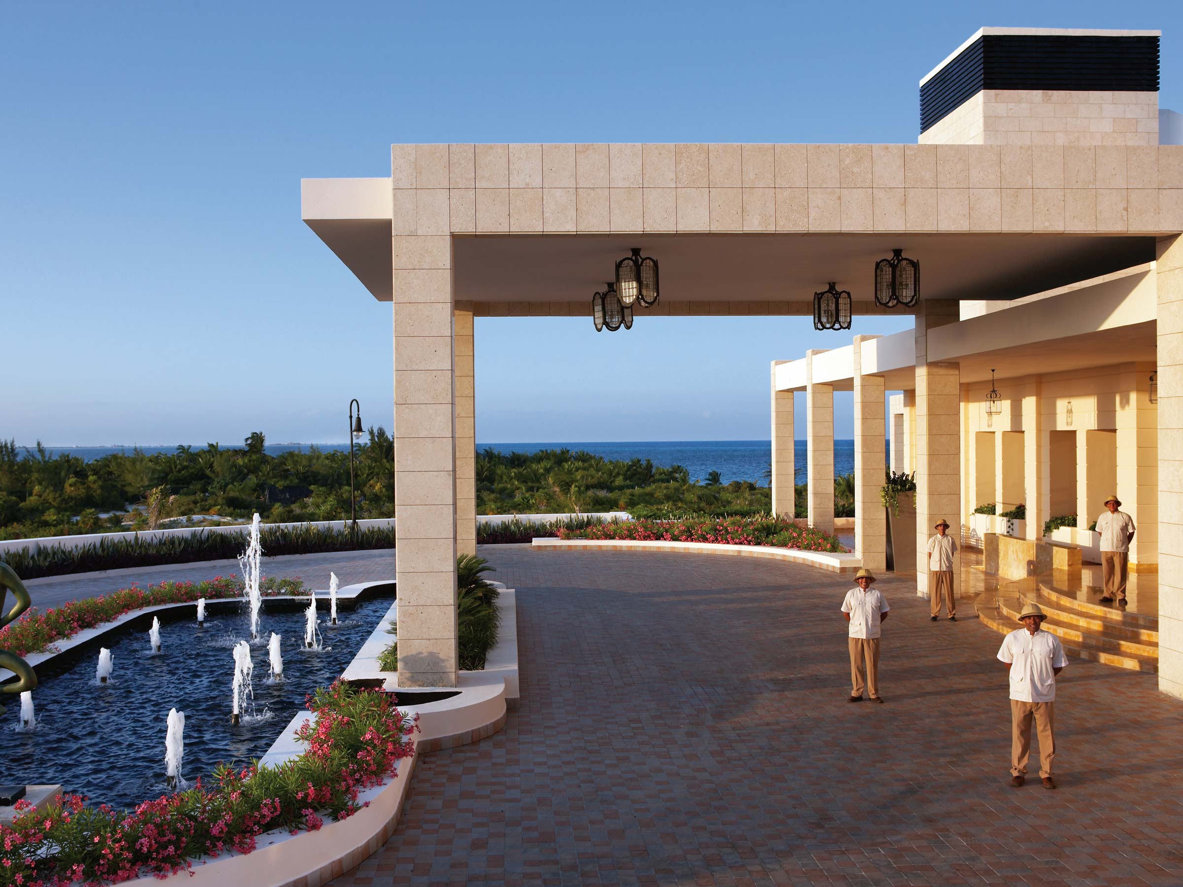 Main Entrance at Excellence Playa Mujeres Resort